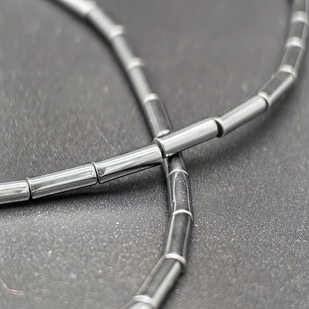 2x8%20mm%20Gümüş%20Renk%20Silindir%20%20Hematit%20Doğal%20Taş