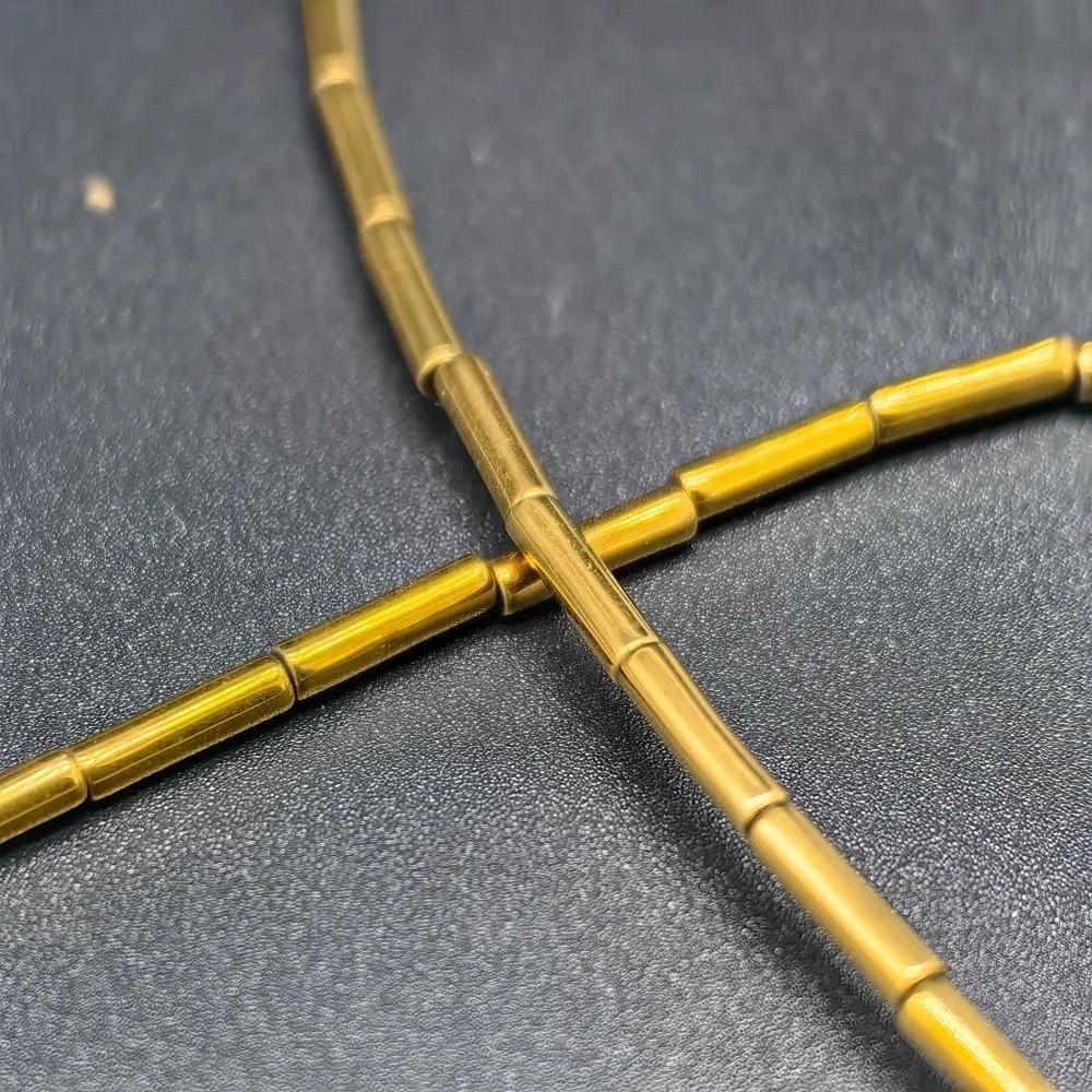 2x8%20mm%20Altın%20Sarı%20Silindir%20%20Hematit%20Doğal%20Taş