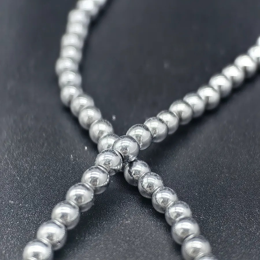4%20mm%20Gümüş%20Renk%20Küre%20Hematit%20Doğal%20Taş
