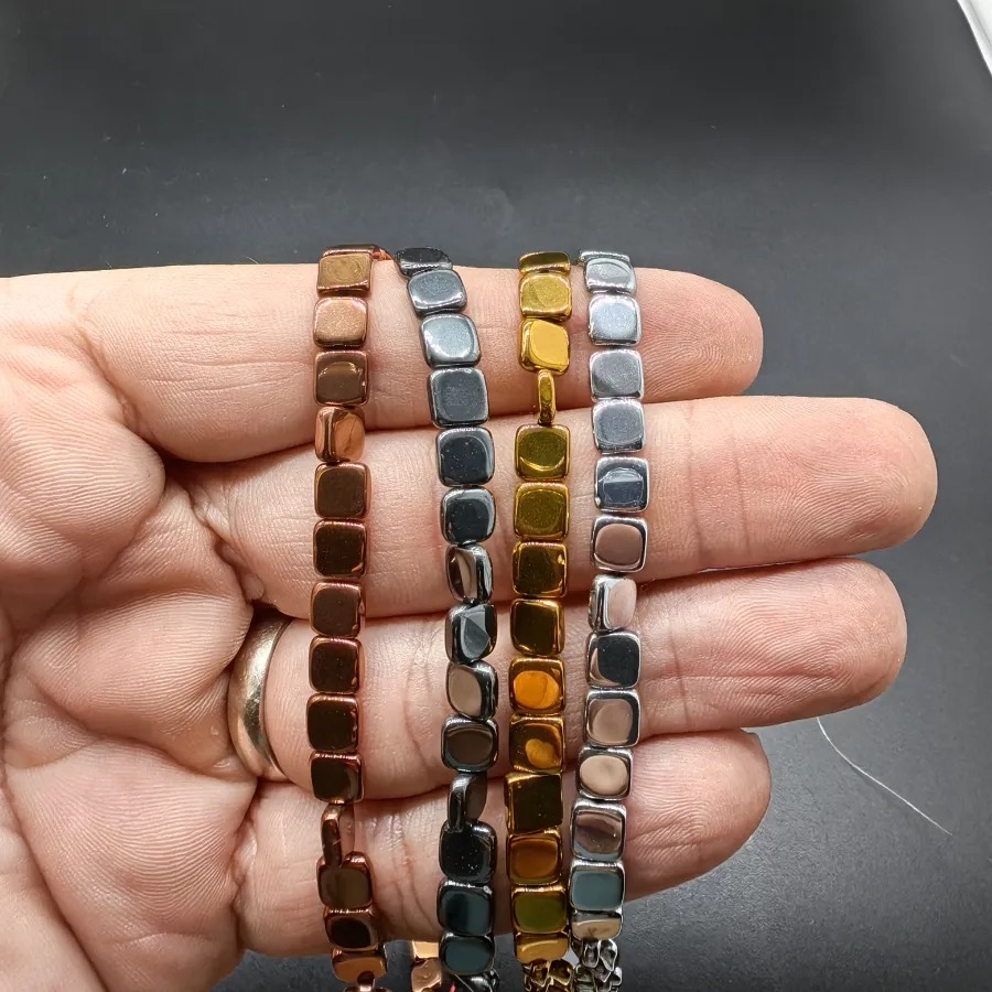 2x6%20mm%20Bakır%20Renk%20Yassı%20%20Hematit%20Doğal%20Taş