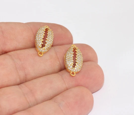 24%20Ayar%20Altın%20Kaplama%20Beyaz%20Zirkon%20Taşlı%20Çift%20Kulplu%20Deniz%20Kabuğu%20charms,%20Deniz%20Kabuğu%20Kolye%20Ucu