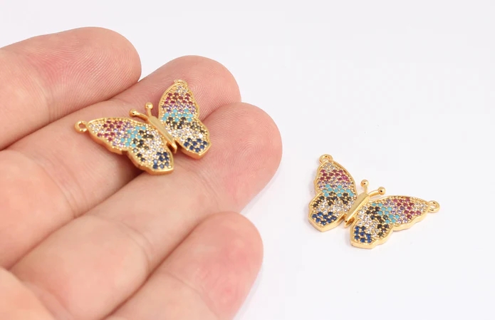 24%20Ayar%20Altın%20Kaplama%20Renkli%20Zirkon%20Taşlı%20Çift%20Kulplu%20Kelebek%20Charms,%20Kelebek%20Kolye%20Ucu