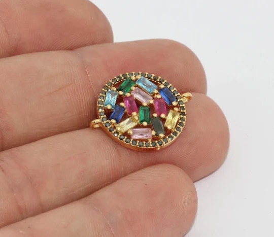24%20Ayar%20Altın%20Kaplama%20Renkli%20Zirkon%20Taşlı%20Çift%20Kulplu%20Yuvarlak%20charms,%20Yuvarlak%20Kolye%20Ucu