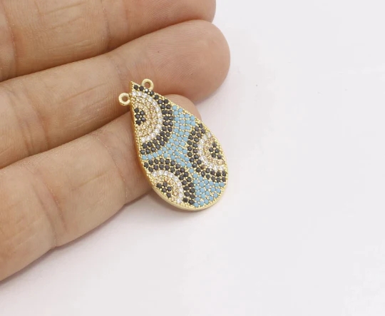 24%20Ayar%20Altın%20Kaplama%20Renkli%20Zirkon%20Taşlı%20Çift%20Kulplu%20Yaprak%20charms,%20Yaprak%20Kolye%20Ucu