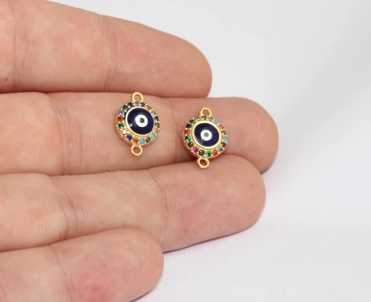 24%20Ayar%20Altın%20Kaplama%20Renkli%20Zirkon%20Taşlı%20Çift%20Kulplu%20Yuvarlak%20Nazarlık%20Charms,%20Yuvarlak%20Nazarlık%20Kolye%20Ucu
