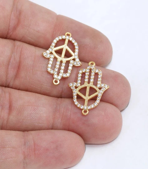 24%20Ayar%20Altın%20Kaplama%20Beyaz%20Zirkon%20Taşlı%20Çift%20Kulplu%20Fatima%20Eli%20Charms,%20Fatmanın%20Eli%20Kolye%20Ucu