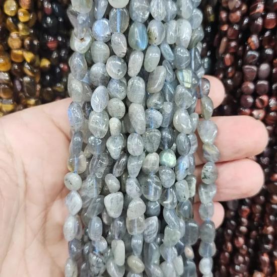 Amorf Şekilli Labradorit Doğal Taş Dizi
