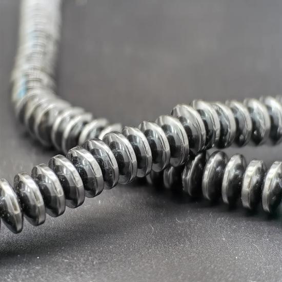 8 mm Rondela Ufo Hematit Doğal Taş