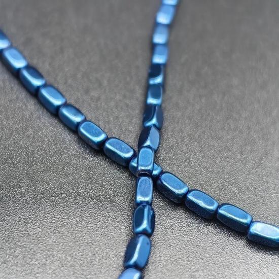 4 mm Dikdörtgen  Hematit Doğal Taş