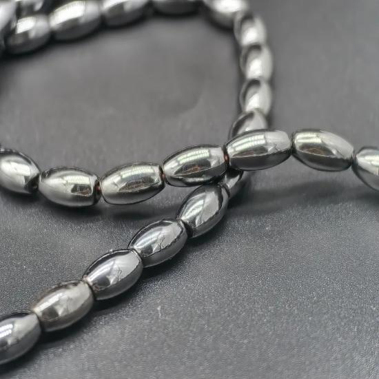 8 mm Arpa  Hematit Doğal Taş