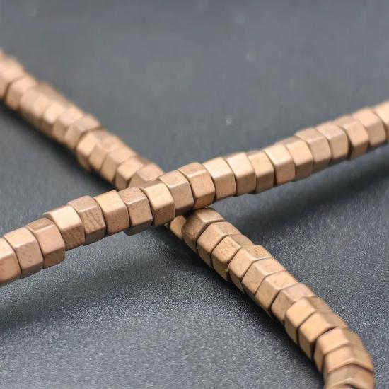 5 mm Mat Bakır  Vida Kesim  Hematit Doğal Taş