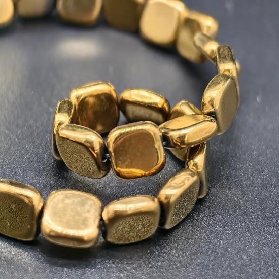 6 mm Yassı  Hematit Doğal Taş