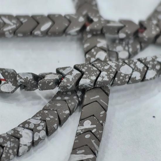 6 mm Renkli Çavuş  Hematit Doğal Taş