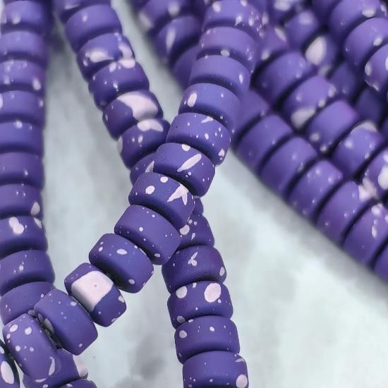 6 mm Renkli  Rondela  Hematit Doğal Taş