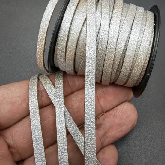 5mm Gri Biye Hakiki Deri