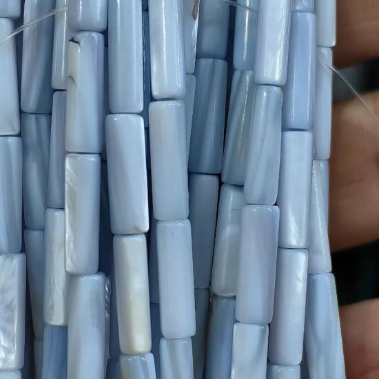 3 x 14 mm Silindir Kesim Sedef Boncuk