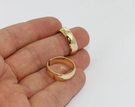 24 Ayar Altın Kaplama Dövme Alyans  Yüzük